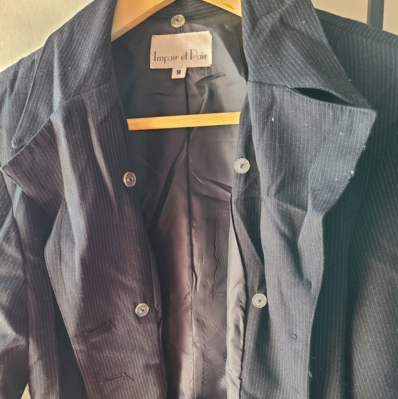 Pinstripe Blazer - Picture 6 of 9